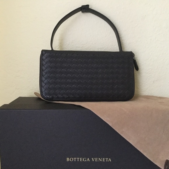 Bottega Veneta Handbags - Runway Bottega Veneta Wallet Bag Organizer Leather